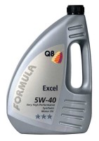 Моторное масло для легковых автомобилей Q8 F Excel 5W-40 - 4 литра