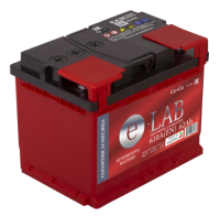 E-Lab 6СТ-62 VL (тип 1) АКБ (габариты 242х175х190, ток разряда 610А)