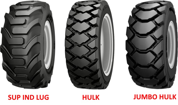 Индустриальные шины GALAXY для экскаваторов-погрузчиков