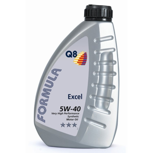 Моторное масло для легковых автомобилей Q8 F Excel 5W-40 - 1 литр